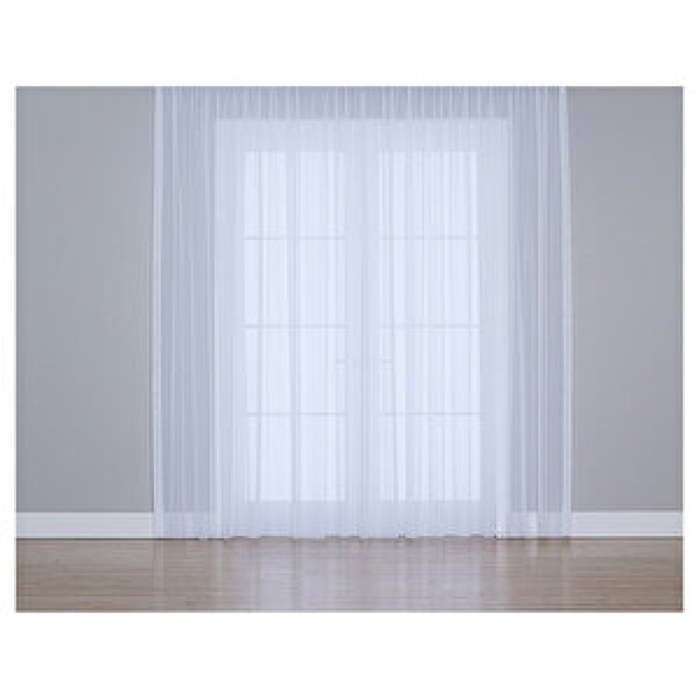 Gauze Fabric Design Viole Optik Beyaz (orta Pile) Tül Perde 200x260 cm Tül Perde Fiyatı
