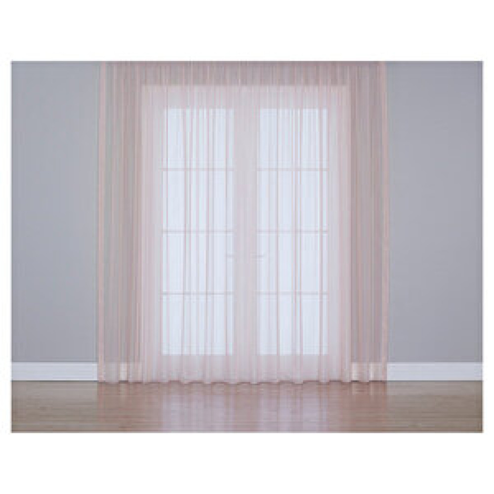 Gauze Fabric Design Viole Pudra Pembe (orta Pile) Tül Perde 250x260 cm Tül Perde Fiyatı