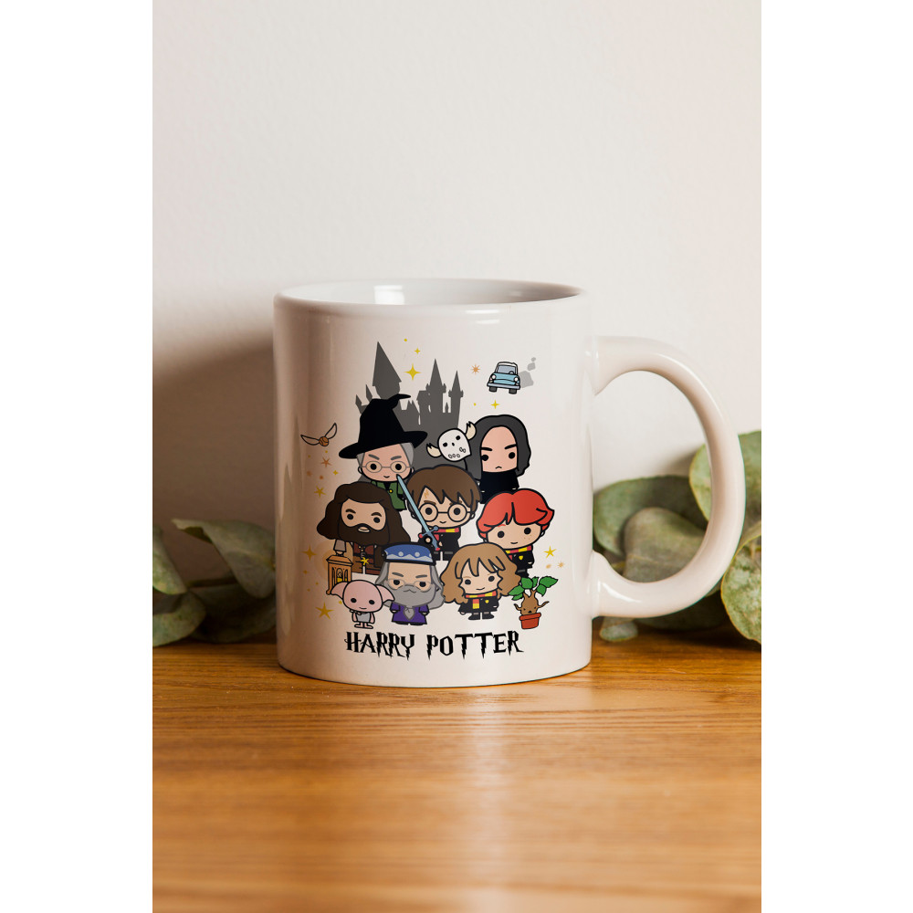 gavebutik Yılbaşı Hediyesi Harry Potter Hogwarts Ve Tüm Karakterler Baskılı Kupa Bardak Kupa Fiyatı