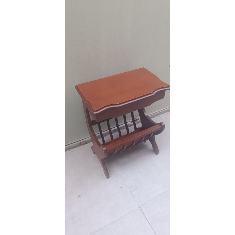 Gazete 13683 Sehpa Model Kayın Mdf Torna Tabla Parlak Ceviz Boya Tutmalı El Yapım Tv Ünitesi / Sehpası Fiyatı