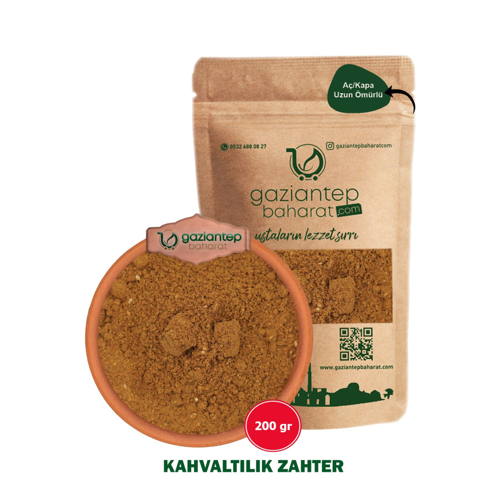 Gaziantep Baharat Zahter Kahvaltılık 200 gr Baharat Fiyatı