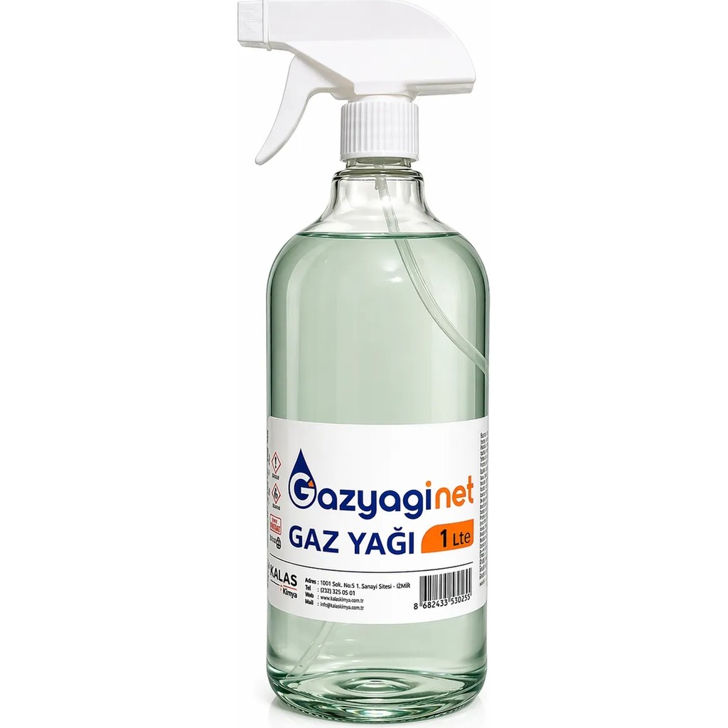Gazyaginet Gazyağı 1 litre Sprey Zift Sökücü, Zincir ve Motor Temizleyici Gaz Sobası ve Gaz Lambası Gaz yağı Diğer Fiyatı