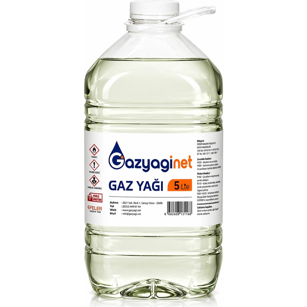 Gazyaginet Gazyağı 5 litre Zift Sökücü, Zincir ve Motor Temizleyici Gaz Sobası ve Gaz Lambası Gaz yağı Diğer Fiyatı
