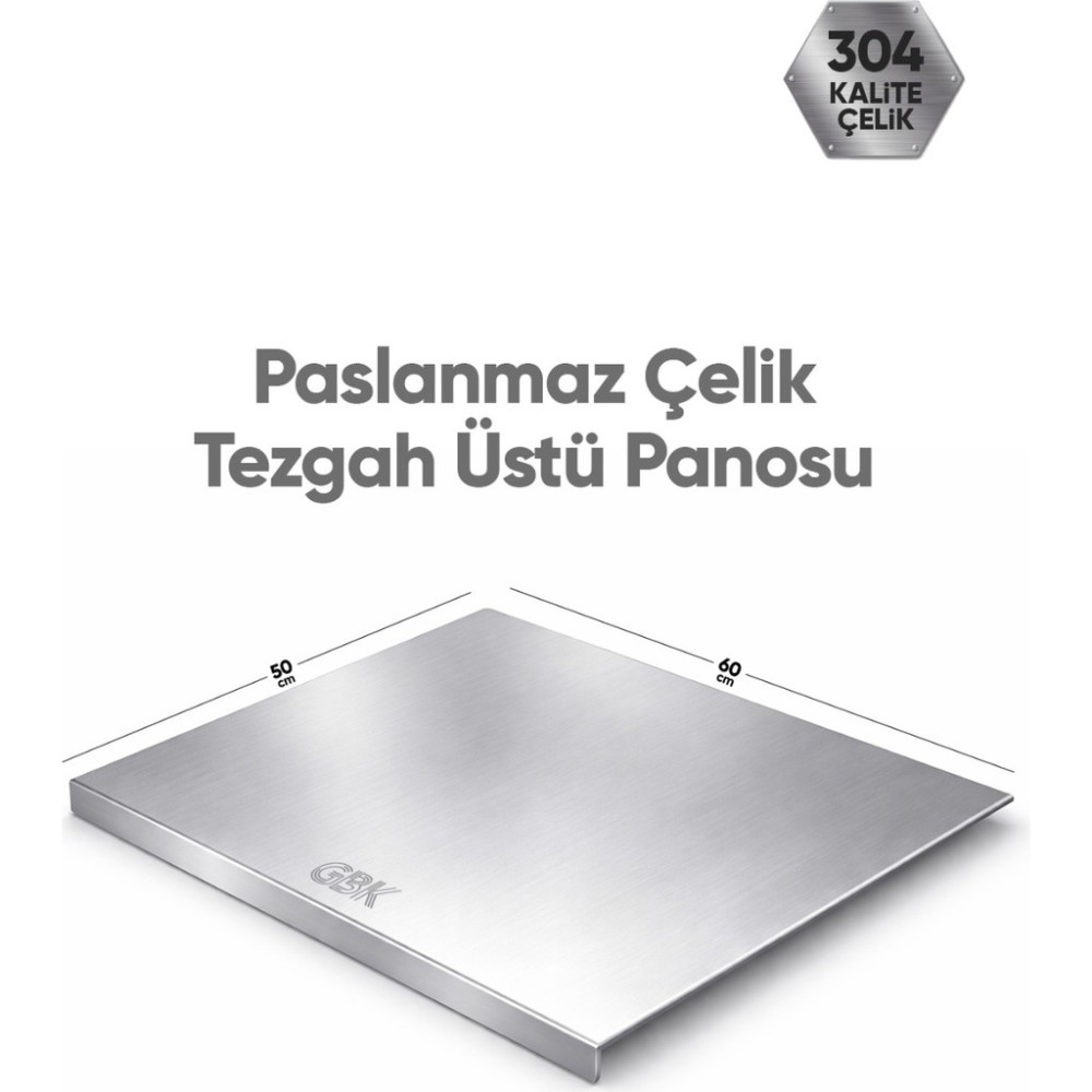 Gbk Mühendislik Ve Makine Gbk Paslanmaz Çelik Kesme Tahtası 50X60 cm SSD / Solid State Drive Fiyatı
