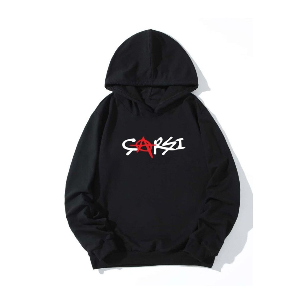 GBRO Yeni Sezon Bjk - Çarşı Kapşonlu Siyah Sweatshirt S Beden Bayan Sweatshirt Fiyatı