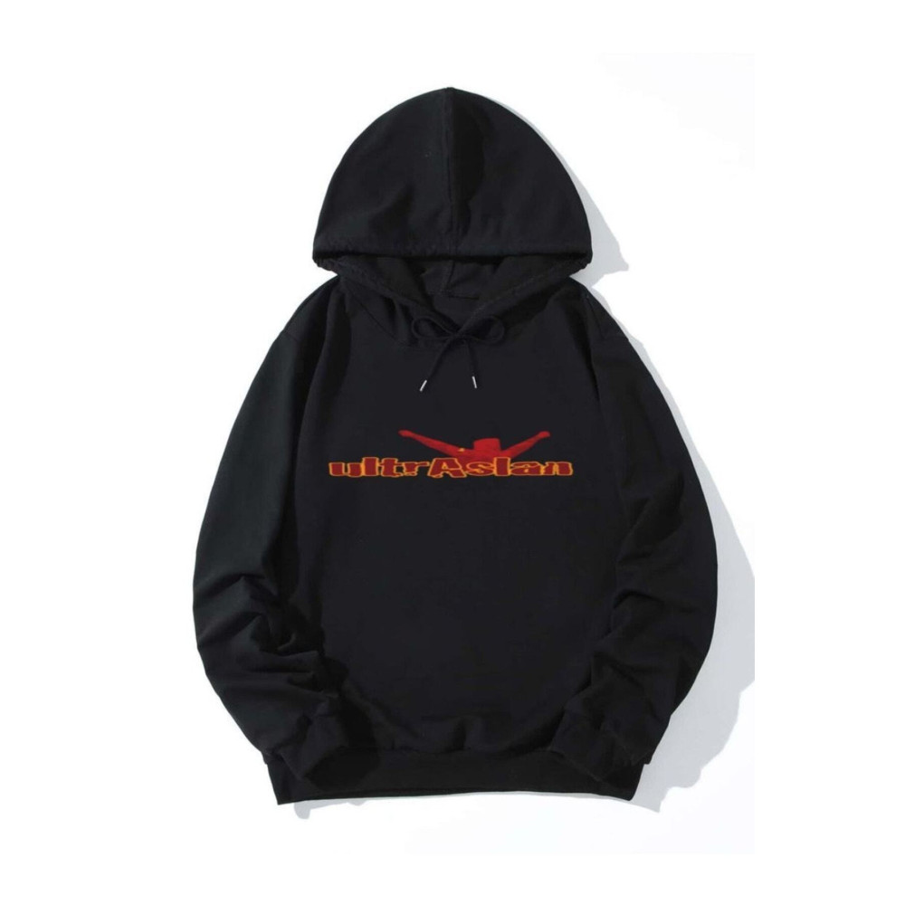 GBRO Yeni Sezon Galatasaray - Ultraslan Kapşonlu Siyah Sweatshirt XL/L Beden Bayan Sweatshirt Fiyatı