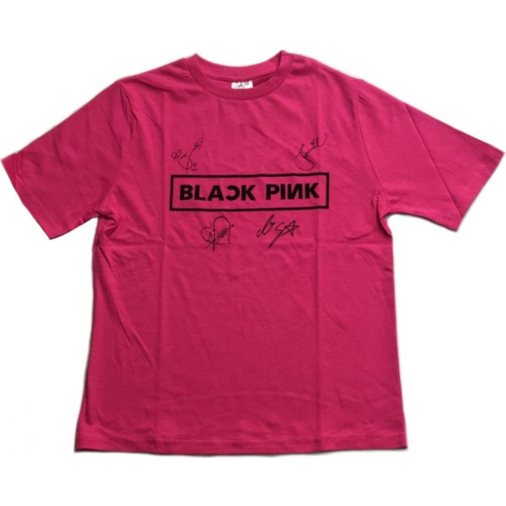 GC GÖKHAN CLUB Blackpink Imza Baskılı T-Shirt T-Shirt & Sweatshirt (Outdoor) Fiyatı
