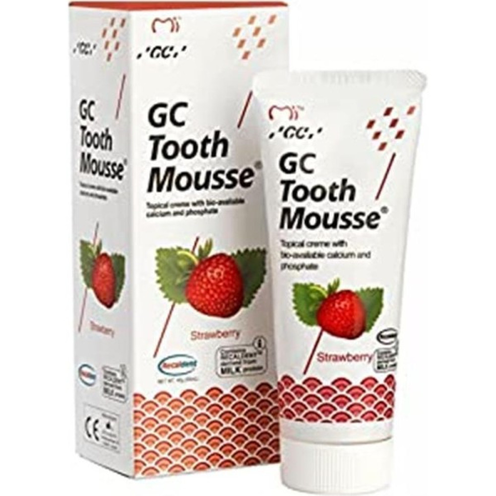 Gc Tooth Mousse Çilekli 40 gr Diş Macunu Diş Macunları Fiyatı