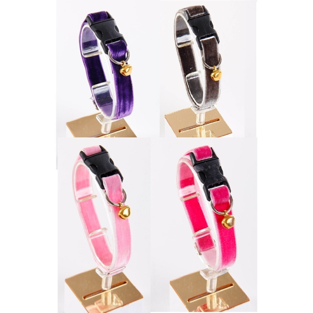 gclshop 4 Adet Kedi Tasması Pire Kovucu Özellik 1.5cmx33cm S/M Beden Evcil Hayvan Ürünleri Fiyatı