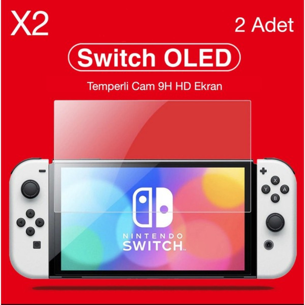 Gd 34 Nintendo Switch OLED Temperli Cam Ekran Koruyucu 2 Adet 9h Nintendo Oyunları Fiyatı