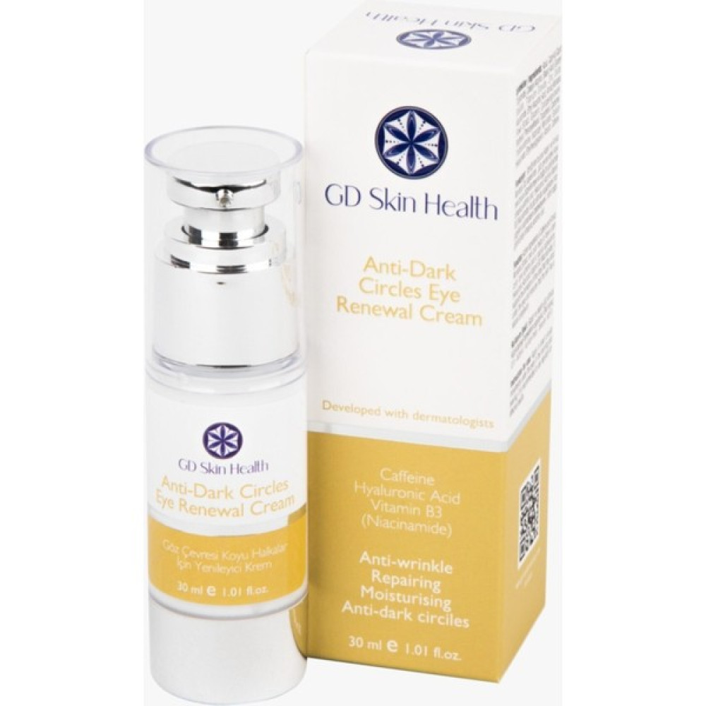 GD Skin Health Anti-Dark Circles Eye Renewal Cream, Göz Çevresi Koyu Halkalar Için Yenileyici Krem 30ML Oto Boyaları Fiyatı