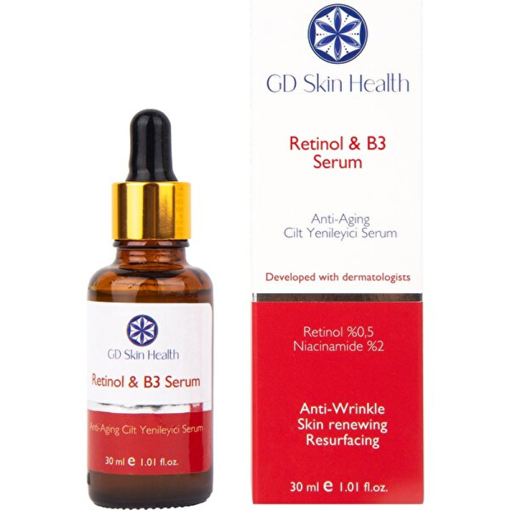 GD Skin Health Retinol & Vitamin B3 Serum Anti-Aging Cilt Yenileyici Serum Anti-Aging / Yaşlanma Karşıtı Fiyatı