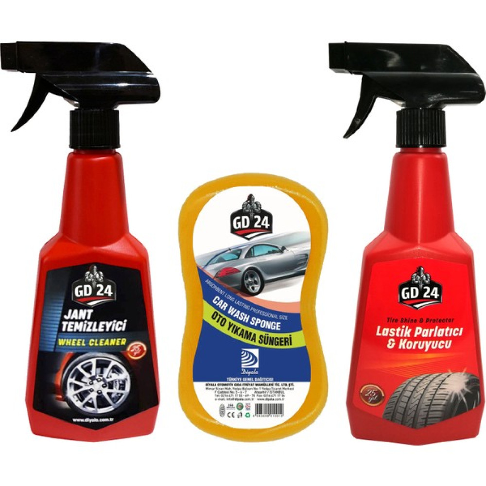 GD24 Lastik Parlatıcı ve Jant Temizleyici 500 ml Lastikler Fiyatı