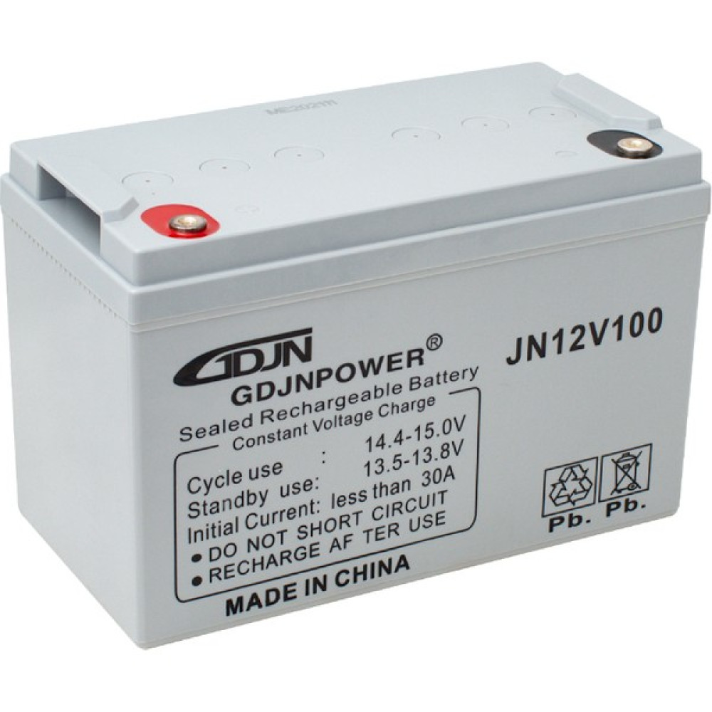 Gdjn JN12V100 12 Volt - 100 Amper Karbon Jel Akü (325 x 170 x 220 Mm) Akü Fiyatı