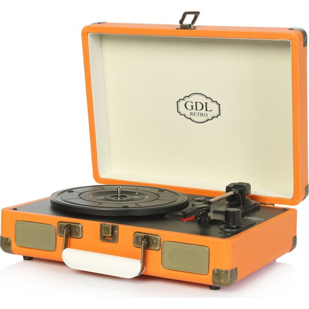 GDL Retro Çanta Pikap T317B - Turuncu (Bluetooth-Şarjlı) Pikap & Aksesuarları Fiyatı