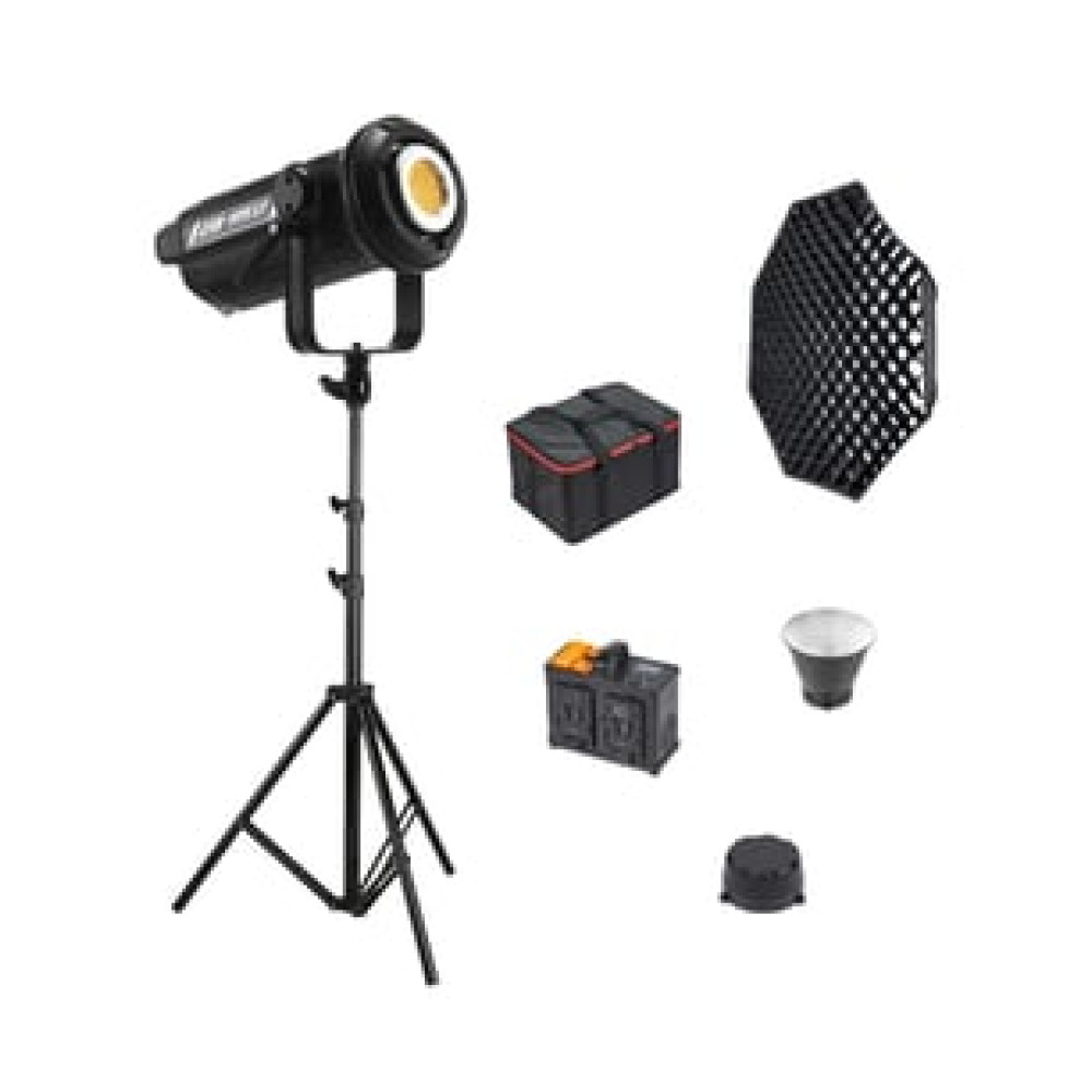 Gdx LV-700C-II B Bi Color Led Video Işığı Full Set (Gridli 95 Octa Softbox + 260 cm Kalın Işık Ayağı) Flaşlar Fiyatı
