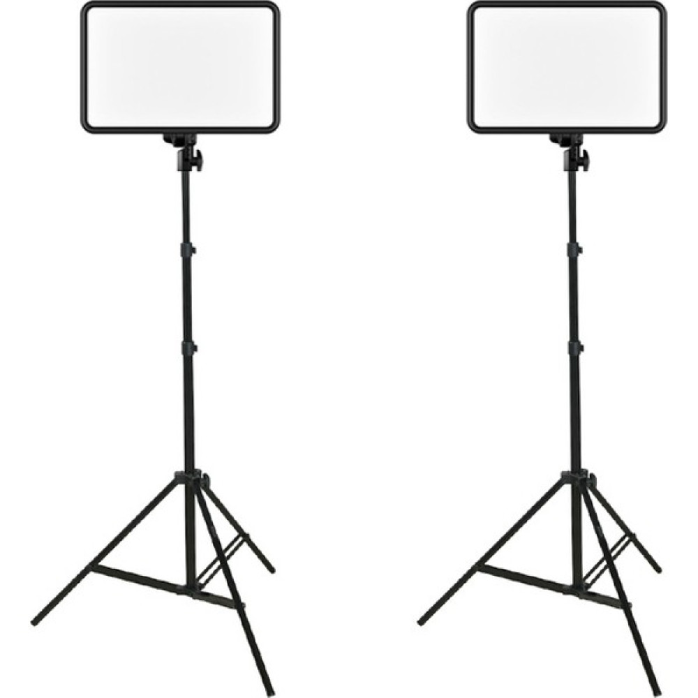 Gdx SFT-600C Bicolor Mobil 2'li Sürekli Video Panel LED Işık Seti Video Kamera Aksesuarları Fiyatı