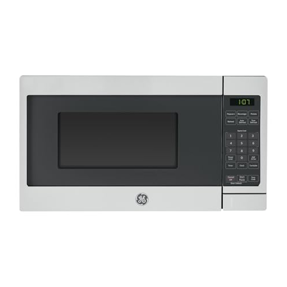 GE GCST07N1WSS Microwave Oven, 700-watt 6 Auto Cooking Settings, Kitchen Essentials for The Countertop, Dorm Room or Apartment, Child-Lock Technology 0.7 Cu. Ft, Stainless Steel Microwave Ovens Fiyatı