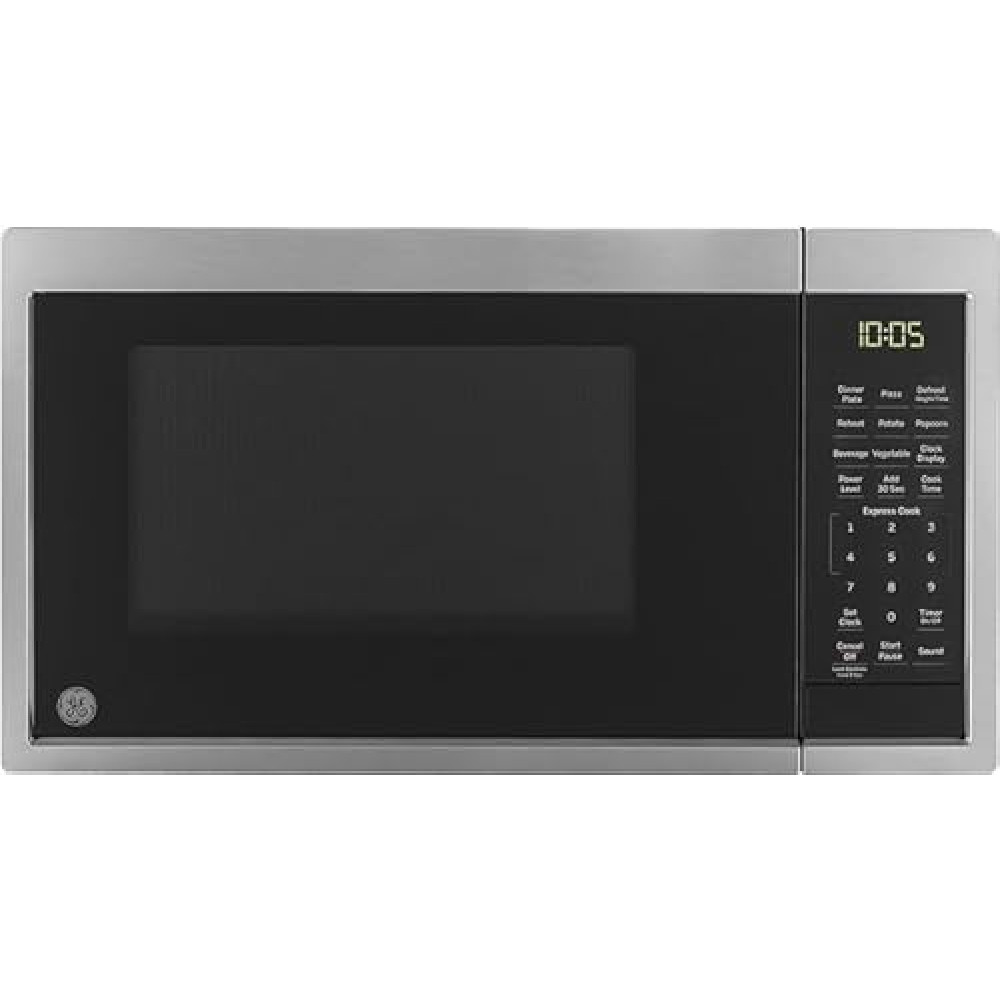GE GCST09N1WSS Microwave Oven, 900-watt 7 Auto Cooking Settings, Kitchen Essentials for The Countertop, Dorm Room or Apartment, Child-Lock Technology 0.9 Cu. Ft, Stainless Steel Microwave Ovens Fiyatı