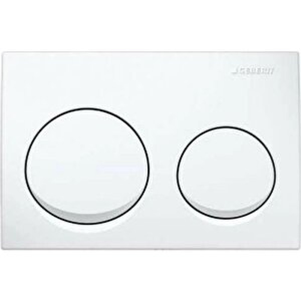 Geberit Alpha 10 Kumanda Kapağı - Çift Basmalı Beyaz Rezervuar Fiyatı
