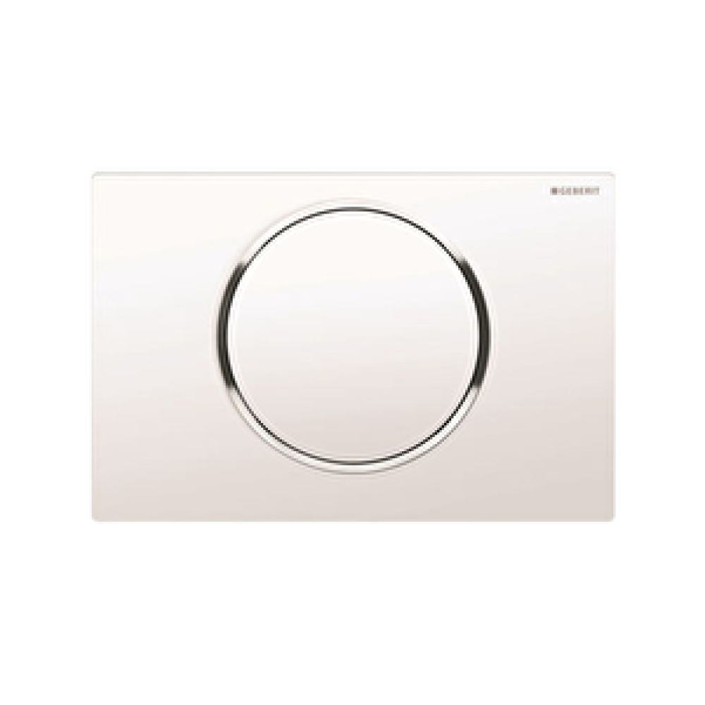 Geberit Sigma10 115.758.kj.5 Kumanda Kapağı,tek Basmalı,beyaz/parlak/beyaz Rezervuar Fiyatı