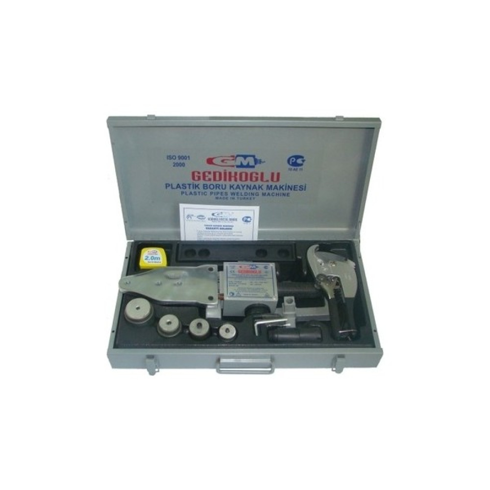 Gedikoğlu GM0007 PPRC Pvc Kaynak Makinası Seti Kaynak Makineleri Fiyatı