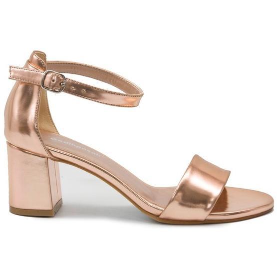 Gedikpaşalı 22368Y22 Bakır Kadın Topuklu Ayakkabı
