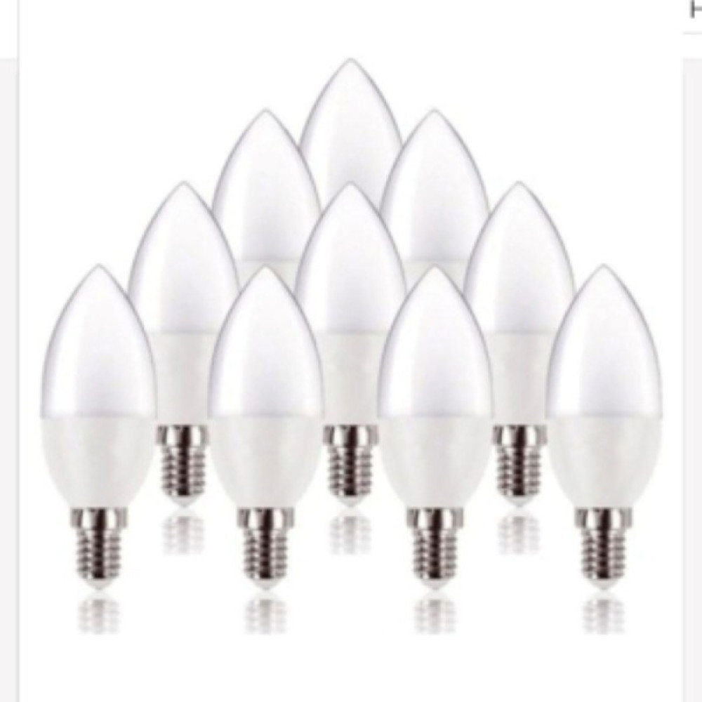 Gedson 5 W Led Mum Ampul 10’lu Paket Beyaz Işık E14 Avize Lambası Ince Duy ( 450 Lümen ) Led Aydınlatmalar Fiyatı