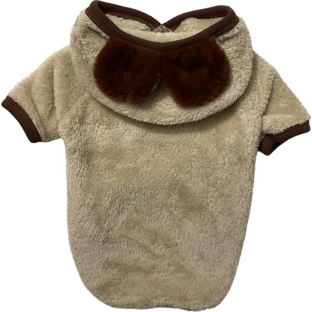 Gedyco Beige Premium Peluş Büyük Irk Köpek Sweatshirtü (21 Kg-50 kg Arası Köpeklere Uygundur) - 5XL Evcil Hayvan Ürünleri Fiyatı