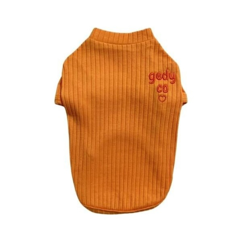Gedyco Turuncu Basic Küçük Irk Köpek T-shirtü - L Evcil Hayvan Ürünleri Fiyatı