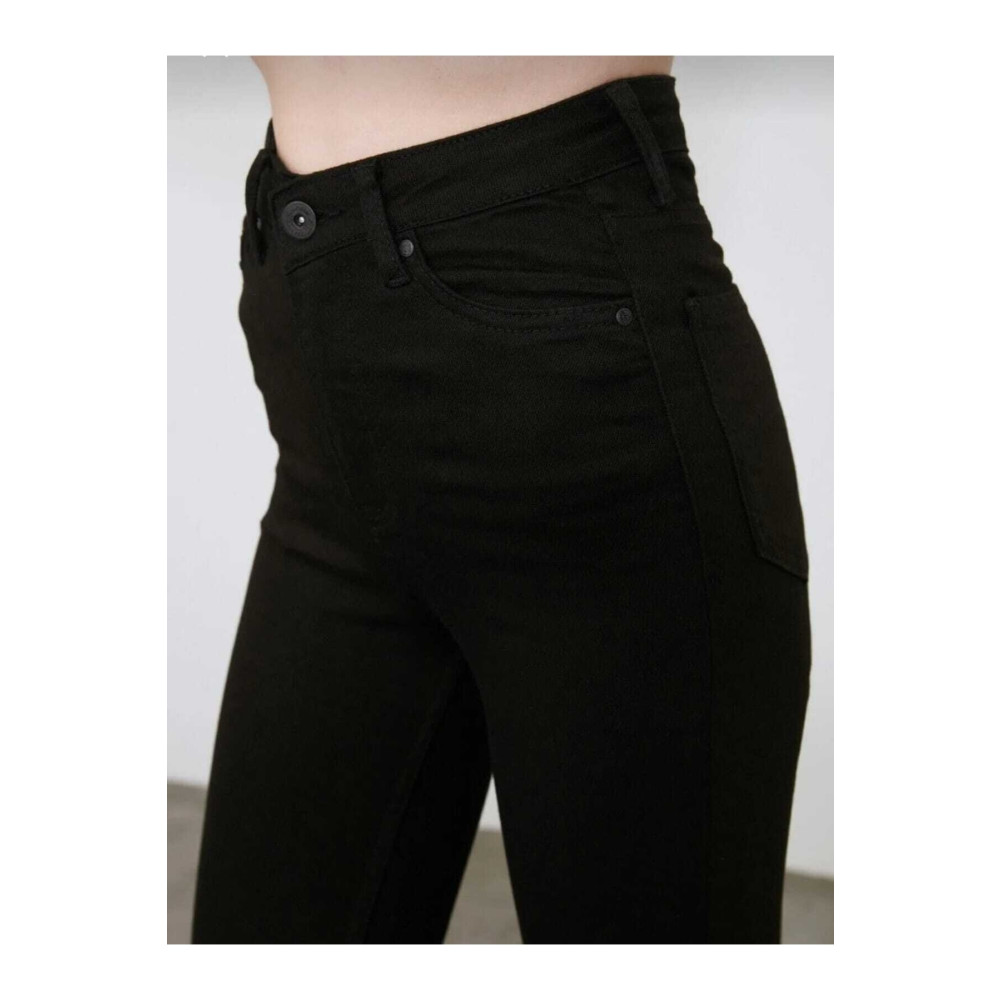 geenz manifacture Ngbutika Full Likralı Simsiyah Yüksek Bel Skinny Jean Pantolon (TOPARLAYICI) 40 Beden Kadın Pantolon Fiyatı