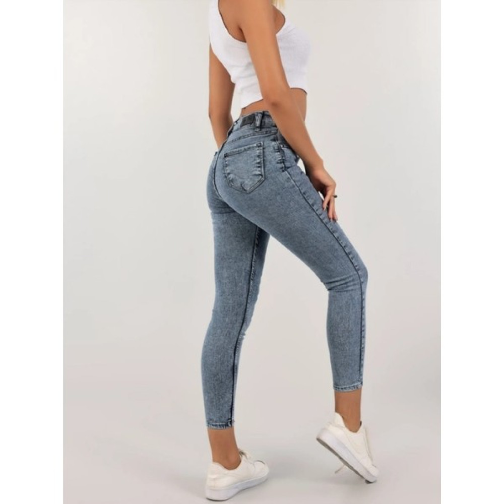 Geenz Siyah Yüksek Bel Dar Paça Skinny Power Likralı Kot Pantalon Bayan Jeans / Kot Pantolon Fiyatı