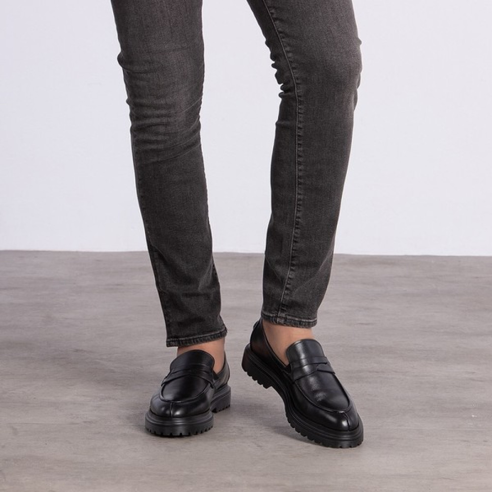 Gegaro G051 Siyah Loafer Kolej Eva Taban Comfort Anatomik Günlük Erkek Ayakkabı Erkek Ayakkabıları Fiyatı