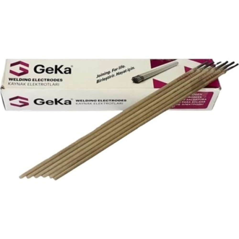 Geka Elox R 312 Paslanmaz Celik Elektrot 3.20 X 300 Kaynak Makineleri Fiyatı