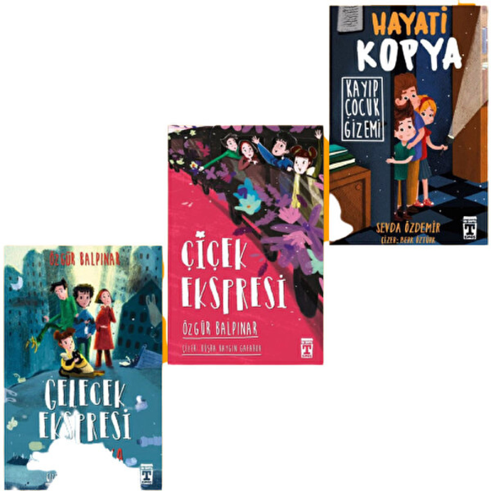 Gelecek Ekspresi - Çiçek Ekspresi - Hayati Kopya 3'lü Timaş Çocuk Öykü Seti Çocuk Öykü Fiyatı