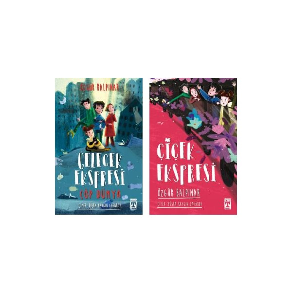 Gelecek Ekspresi Çöp Dünya - Çiçek Ekspresi 2 Kitap Set Özgür Balpınar Çocuk Öykü Fiyatı