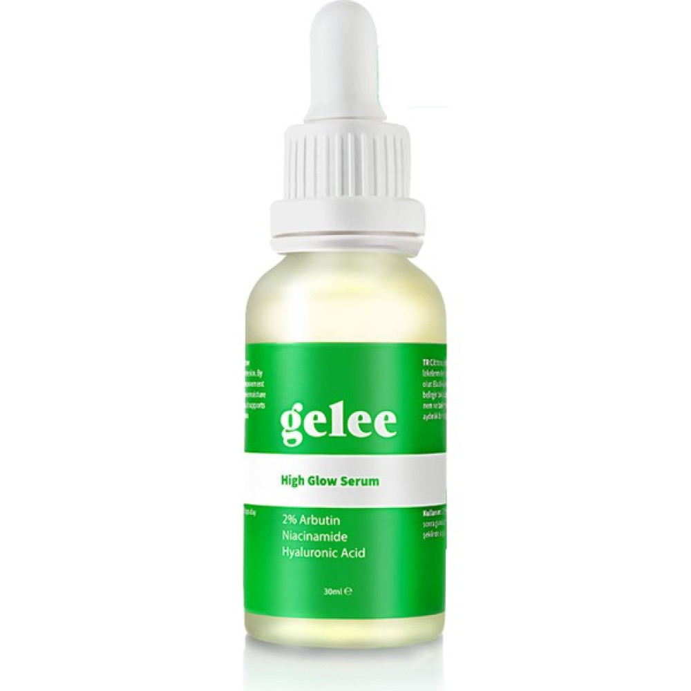 Gelee High Glow Serum | Ton Eşitsizliği ve Leke Karşıtı Serum 2% Arbutin - Niacinamide - Hyaluronic Acid 30ML Anti-Aging / Yaşlanma Karşıtı Fiyatı