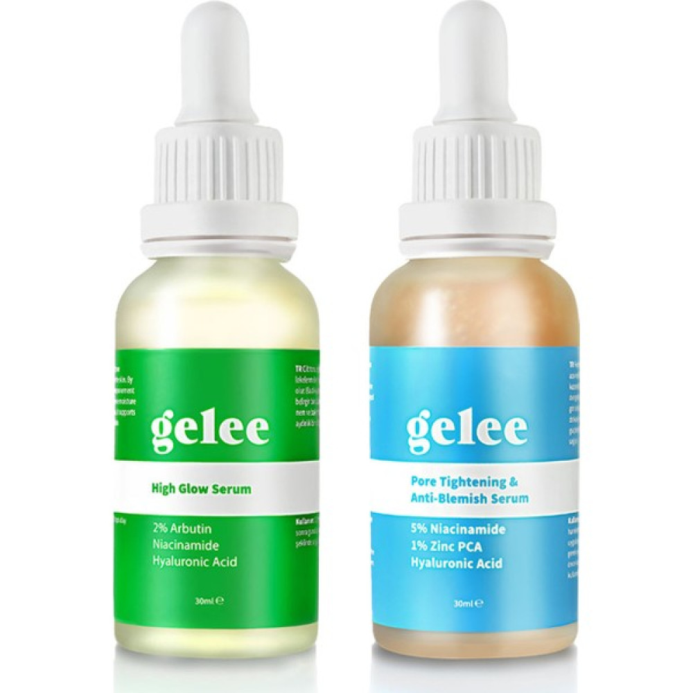 Gelee Ton Eşitsizliğine Karşı Bakım Seti High Glow Serum + Pore Thightening & Anti-Blemish Serum Set Oto Boyaları Fiyatı