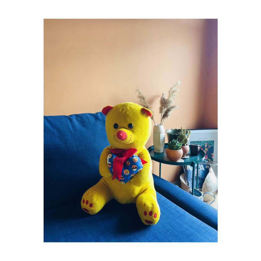 GELİNHOMES Sarı Ayıcık 65 Cm - % 100 Yerli Peluş Oyuncaklar Fiyatı