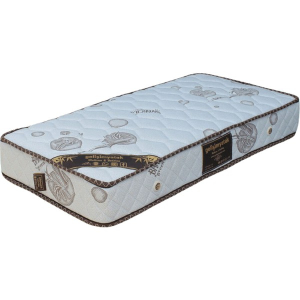 Gelişim Yatak 80X180 Özel Ince Short Spring Yarı Ortopedik Bamboo Bebe Yaylı Yatak - 80 x 180 cm Park Yatak / Oyun Parkı Fiyatı