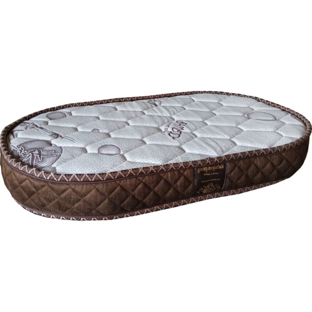 Gelişim Yatak Ahşap Sepet Beşik Yatağı Bamboo Oval Beşik Yatağı Oval Bambu 38X73 cm - 70 x 120 cm Bebek Yatağı Fiyatı