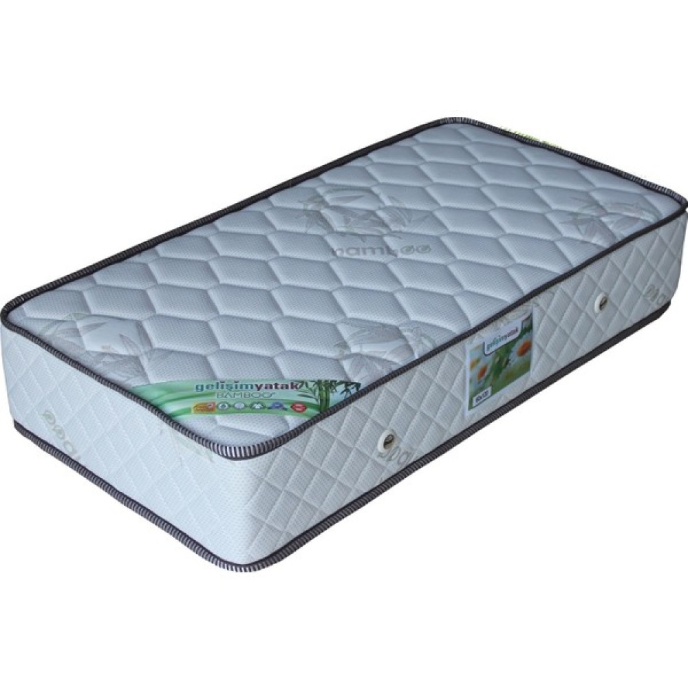 Gelişimyatak 60X120 Bamboo Yaylı Yatak Yarı Full Bebek-Çocuk Yatağı Yatak Fiyatı
