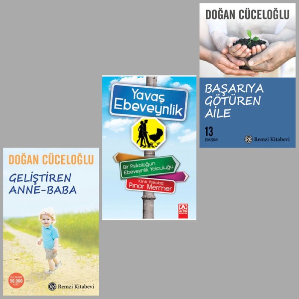 Geliştiren Anne Baba - Yavaş Ebeveynlik - Başarıya Götüren Aile, Doğan Cüceloğlu - Pınar Mermer & Tohumlu Kalem & Fermuarlı Mini Makyaj Çantası Çocuk Bakımı Kitapları Fiyatı