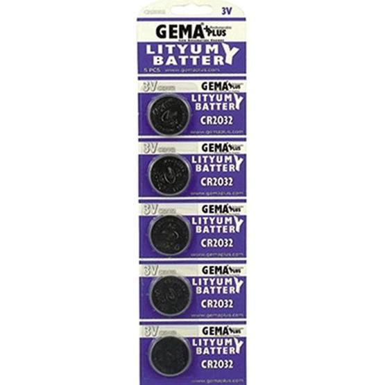 Gema CR2032 5'li Lityum Pil Normal & Şarj Edilebilir Piller Fiyatı
