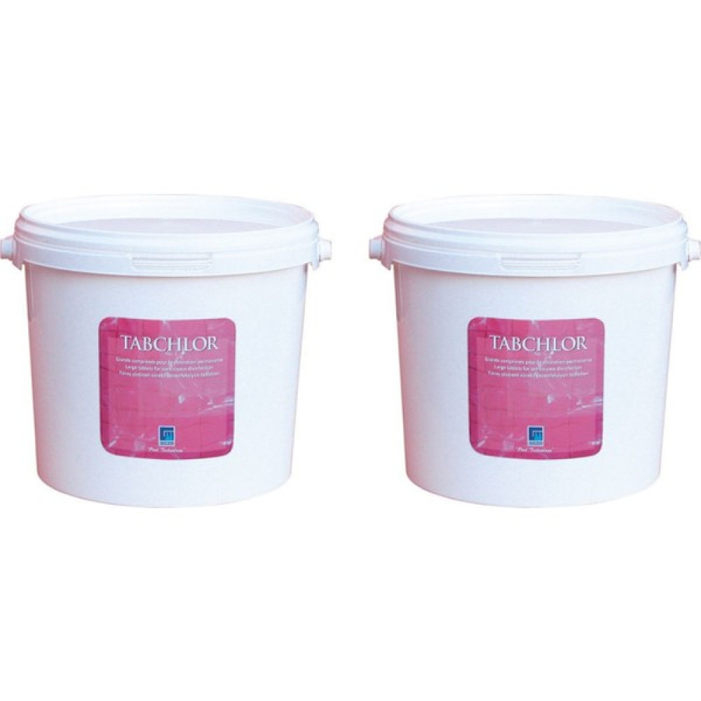 GEMAŞ 2 Adet Gemaş Tabchlor 10 Kg 20 Kg %90 Tablet Klor - %90 Chlorine Tablets - Stabilize Triklor Tableti 200 Gr - 20kg Bahçe Malzemeleri Fiyatı