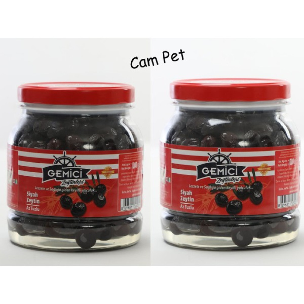 Gemici Süper Siyah Zeytin (2x 1 Kg) - 2 kg Diğer Fiyatı