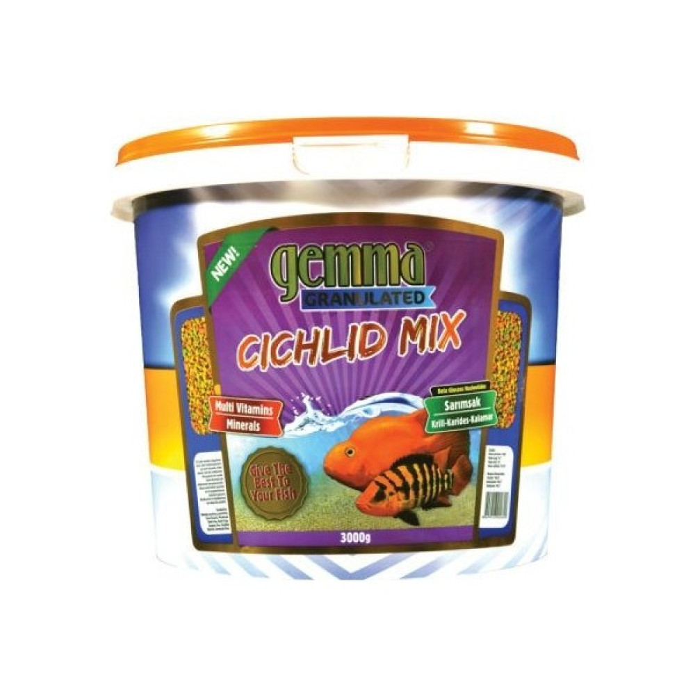 Gemma Cichlid Mix Granulated 100Gr Açık Oto Boyaları Fiyatı