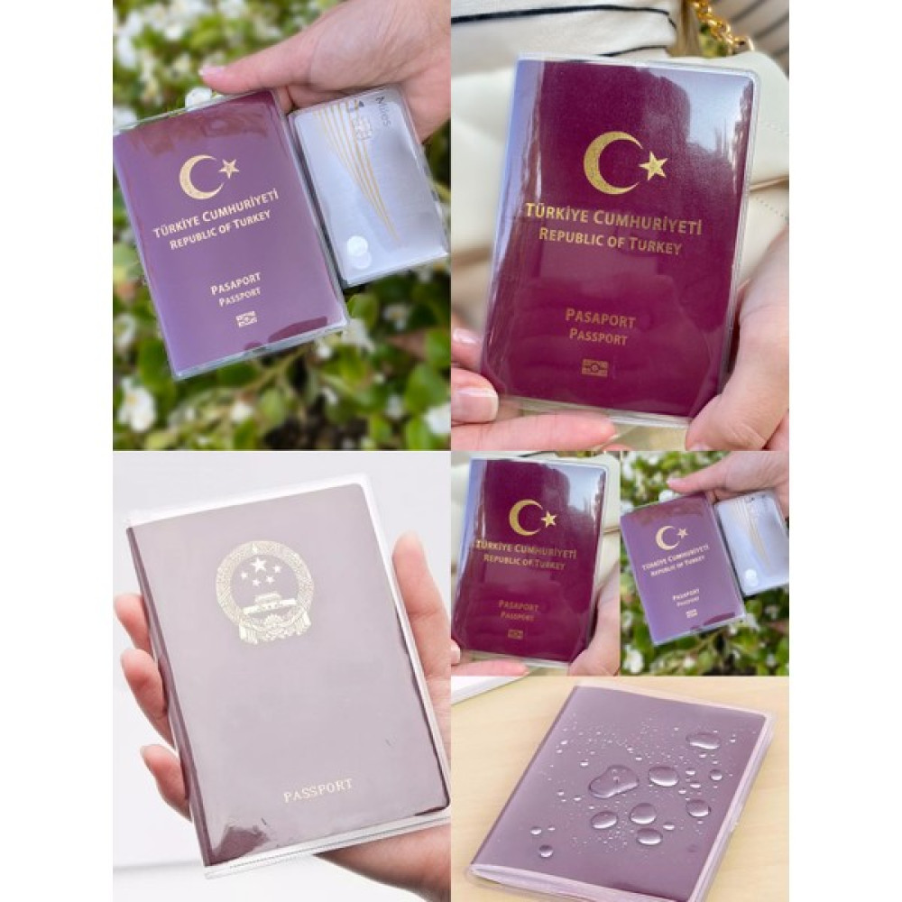 Gempo 10 Adet Pasaport Kılıfı Premium Pvc Pasaport Kabı Üniversal Model Bayan Cüzdan Fiyatı