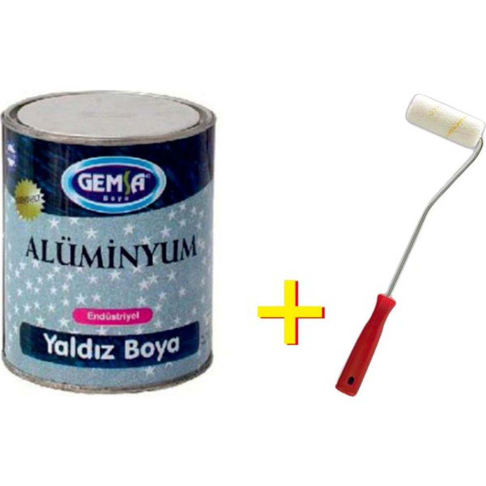 Gemsa Alüminyum Yaldız Endüstriyel Boya 12 kg Boya Malzemeleri Fiyatı