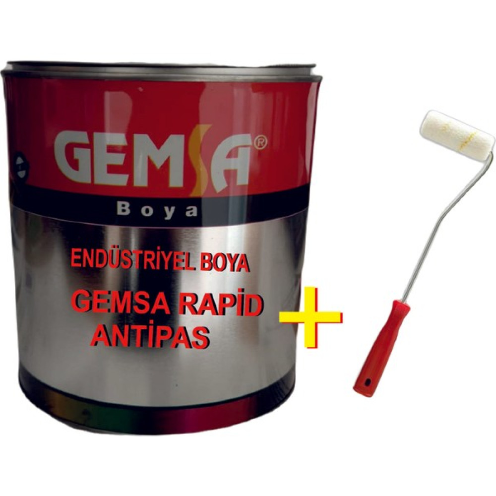 Gemsa Rapid Antipas Endüstriyel Boya 15 kg Gri Boya Malzemeleri Fiyatı
